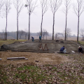 Stavba hřiště 2004